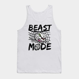 Volleyball BEAST MODE Tank Top